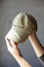 Load image into Gallery viewer, Jesus Saves Dad Hat - Tan (PRE-ORDER)