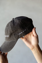 Load image into Gallery viewer, Jesus Saves Dad Hat - Washed Black
